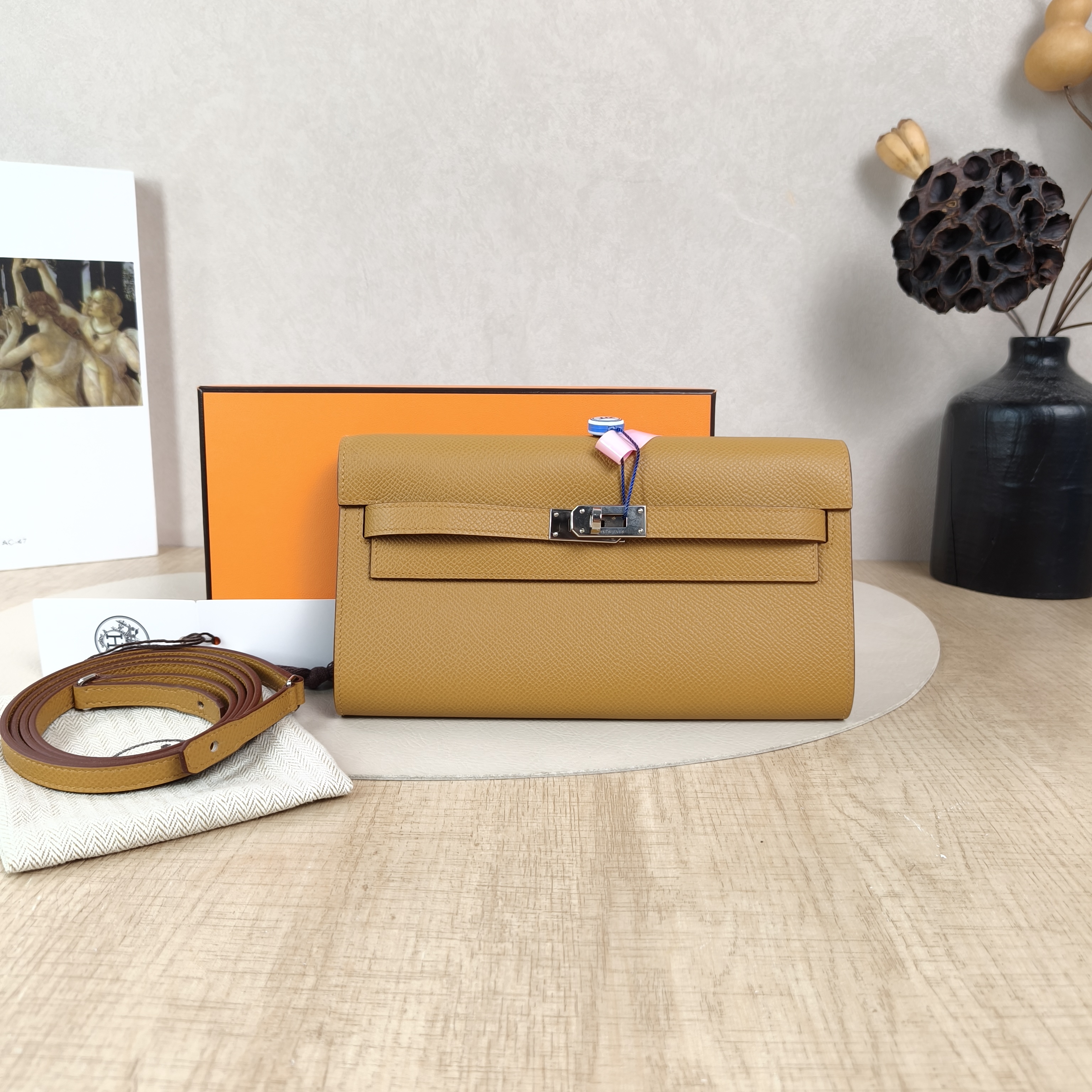 Hermès Crossbody Bag Kelly To Go Edition Walletwoc Evercolor Calfskin One Size20 × 3 × 11 cm — cover view 4 of 6