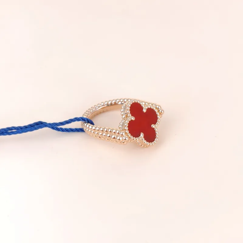 Van Cleef & Arpels Ring Alhambra Alhambra Collection Ring Diamond18KR ose Gold Vintage Small 52 — cover view 3 of 8