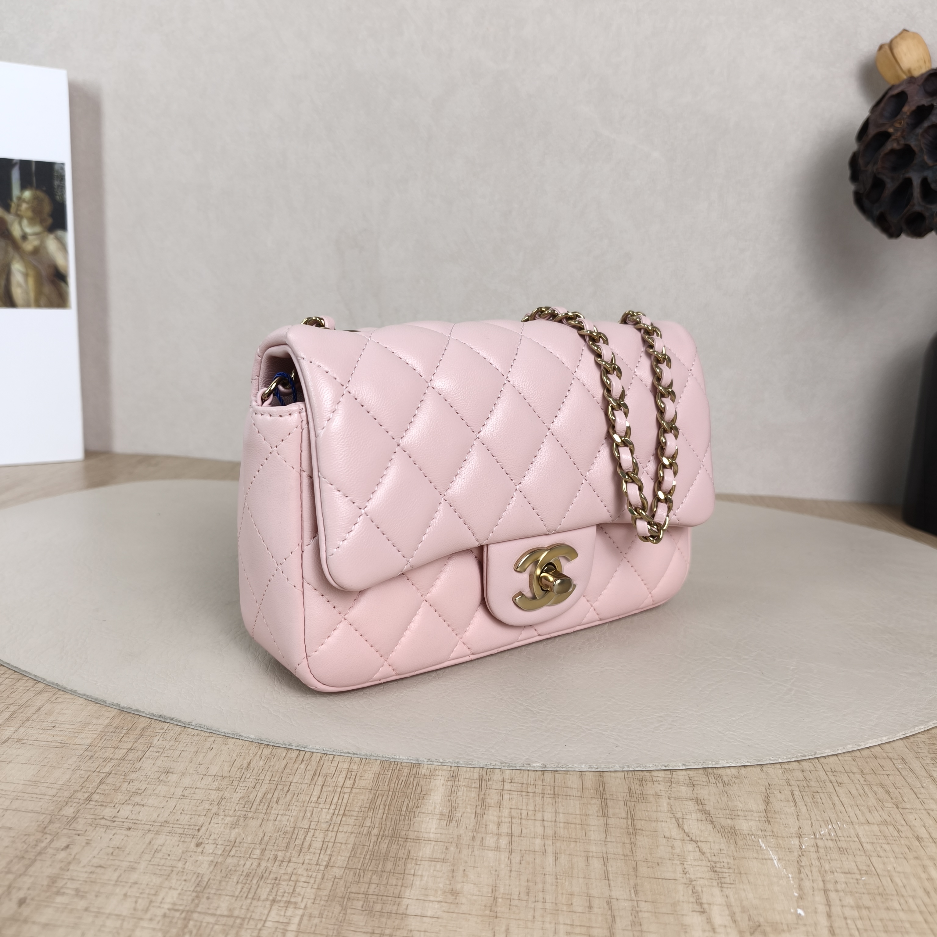 Chanel Crossbody Bag24K cf Mini Pink Lambskin18 × 4.5 × 12 cm — cover view 2 of 5