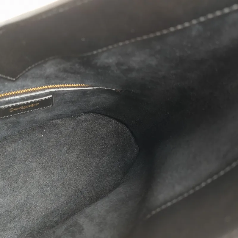 SAINT LAURENT Crossbody Bag Y Bucket Bucket Bag Black Calfskin One Size 25 × 15 × 34 cm — detail view 9 of 11