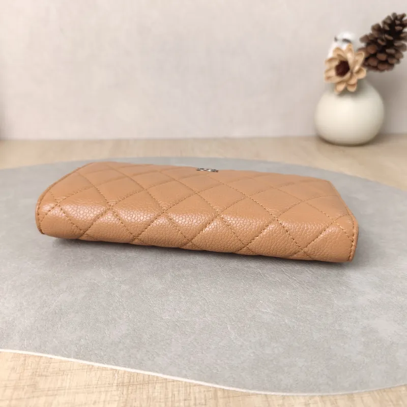 Chanel Wallet Edition Wallet Caramel Calfskin One Size 18.5 × 2 × 10 cm 15 — detail view 4 of 12