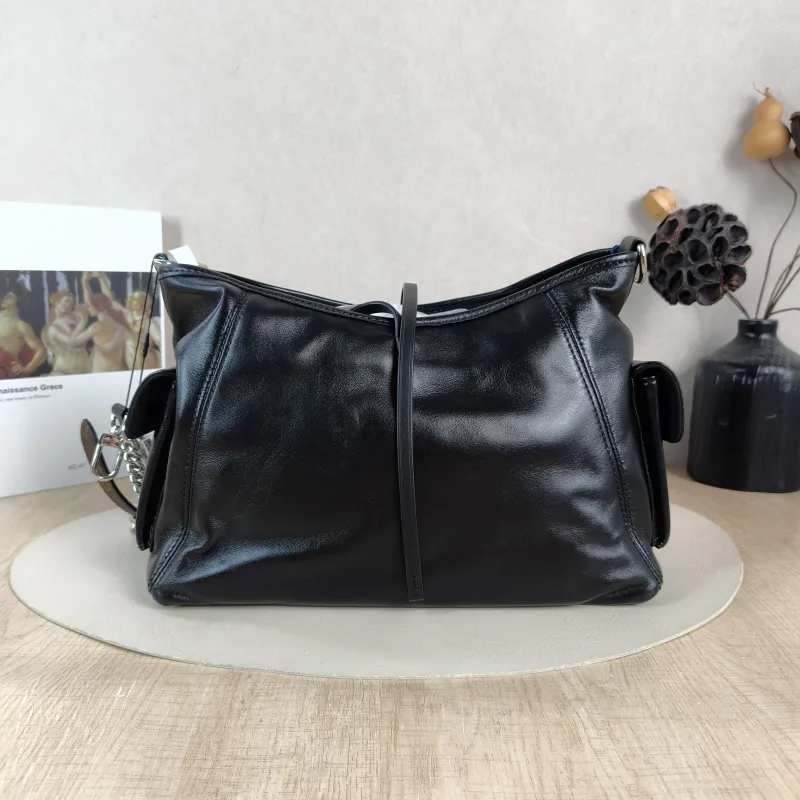 Louis Vuitton Crossbody Bag Carryall Cargo Vibe Black SL ambskin Small 33.5 × 15 × 23 cm — cover view 5 of 6