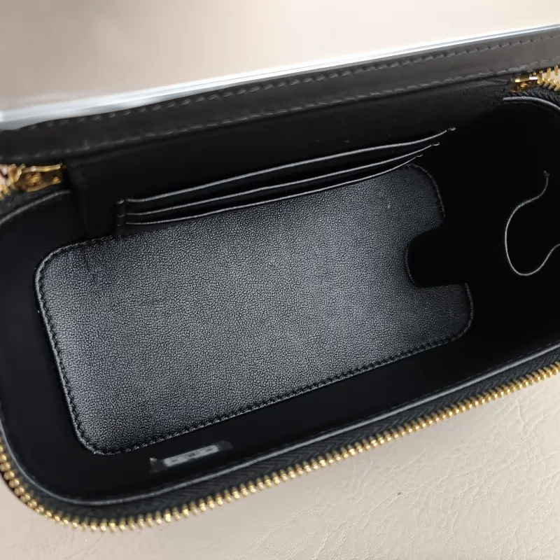Chanel Crossbody Bag Edition Black Lambskin Mini 16 × 8 × 9.5 cm — detail view 12 of 12