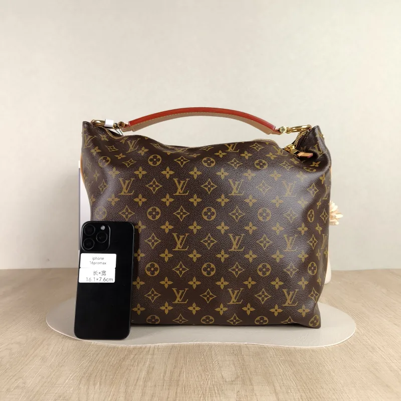 Louis Vuitton Shoulder Bag sully Shoulder Bag Monogram PVC Medium 35 × 14 × 31 cm — cover view 3 of 5