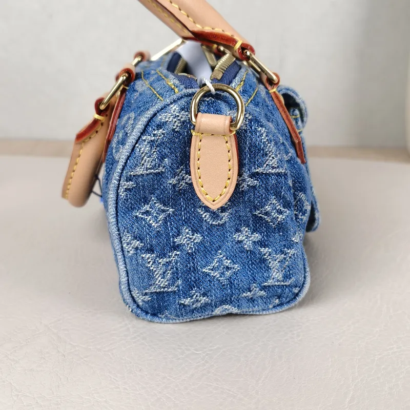 Louis Vuitton Crossbody Bag Speedy Nano Blue Edition nano 16 × 7.5 × 10 cm — detail view 8 of 13
