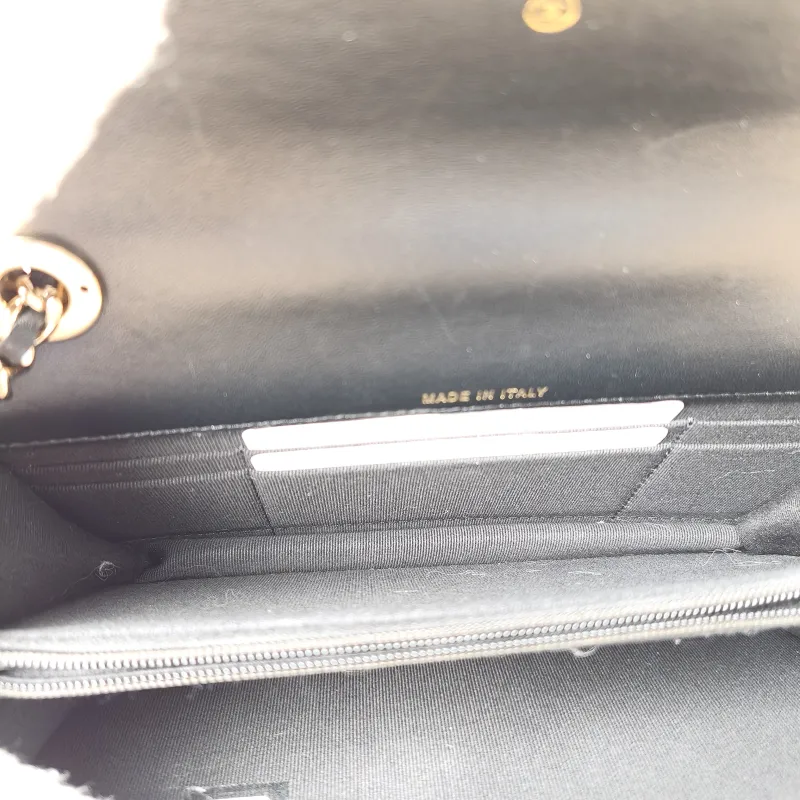 Chanel Crossbody Bag trendy cc woc Black Lambskin Mini 19.2 × 3.5 × 12.3 cm — detail view 4 of 11