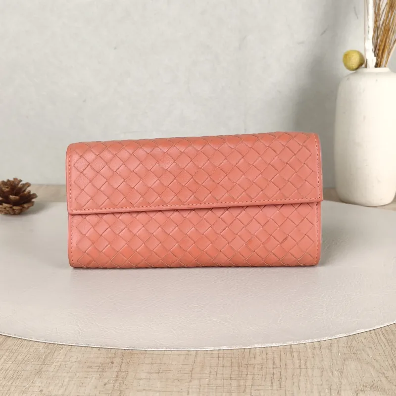 Bottega Veneta Wallet Edition Wallet Lambskin One Size19 × 3 × 9.5 cm
