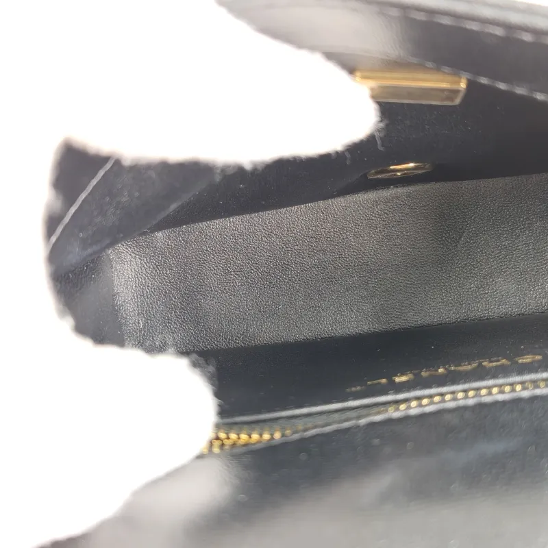 Chanel Crossbody Bag Black Lambskinmini19 × 6 × 12 cm — detail view 4 of 18