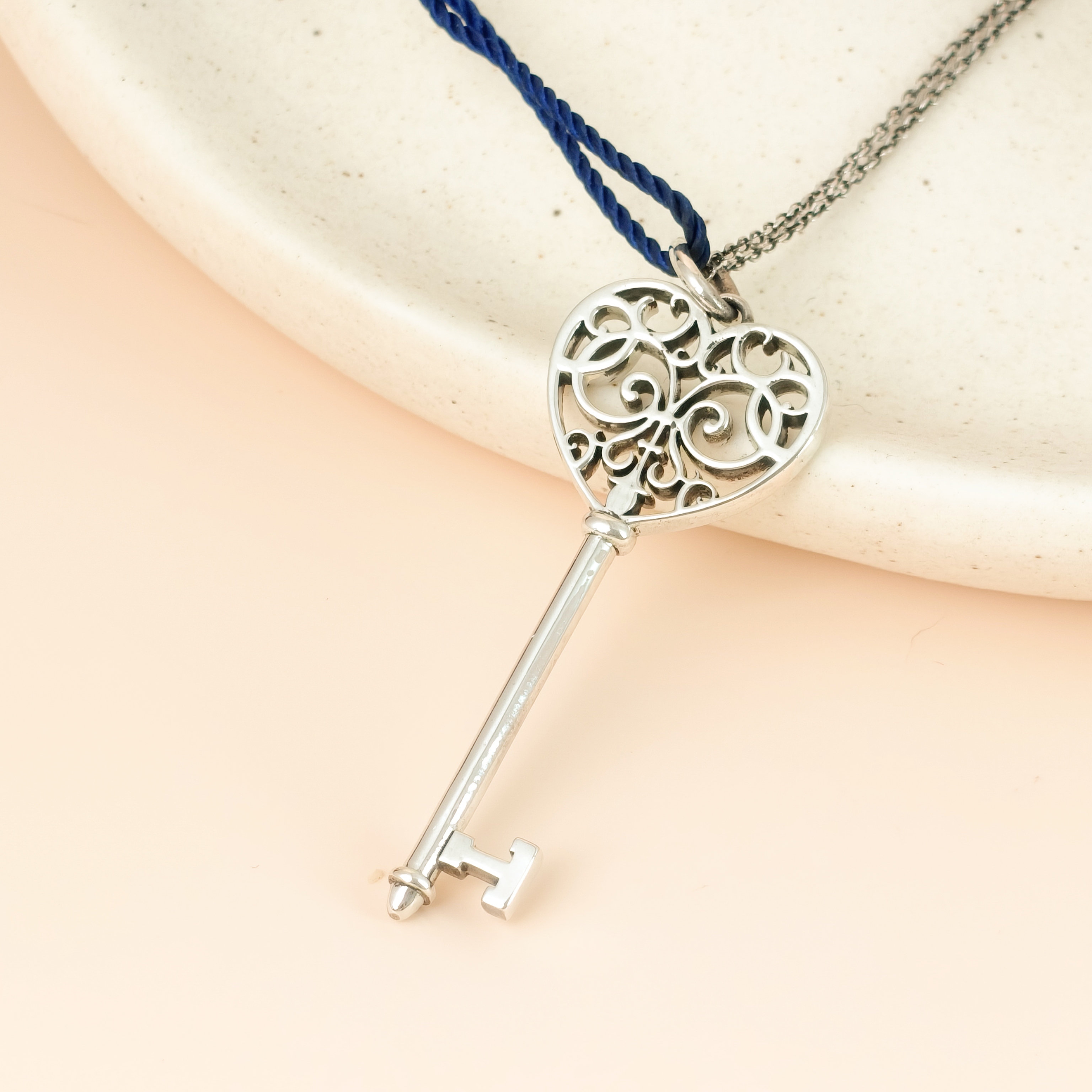 Tiffany&Co. Necklace Keys Collection Necklace Necklace Silver925 One Size44cm Pendant4.7cm — cover view 4 of 12