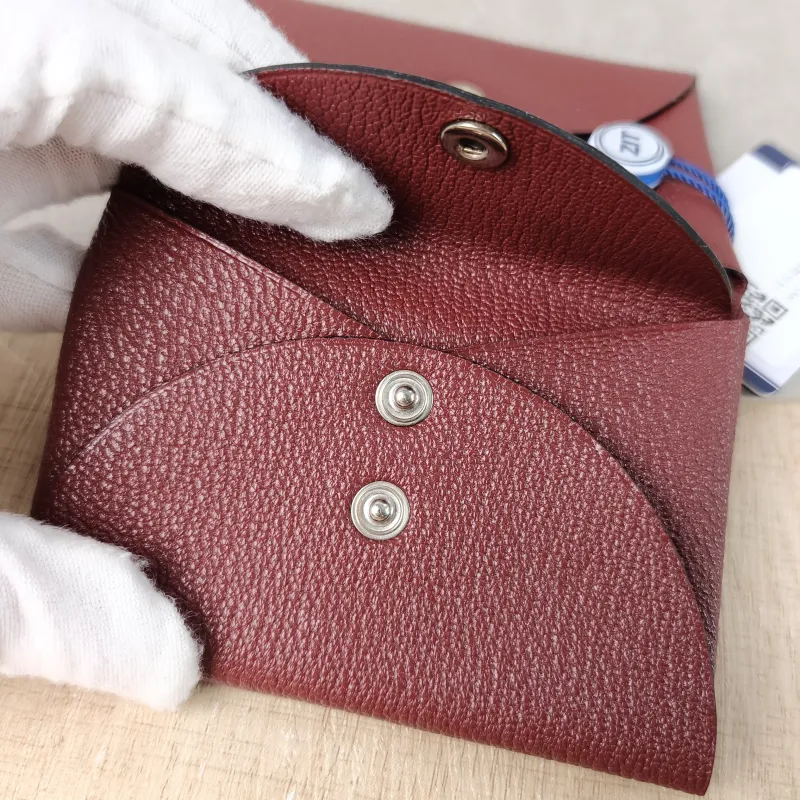 Hermès Wallet Calvi Duo Cardholder Lambskin One Size10.5 × 1.5 × 7.5 cm — detail view 5 of 8