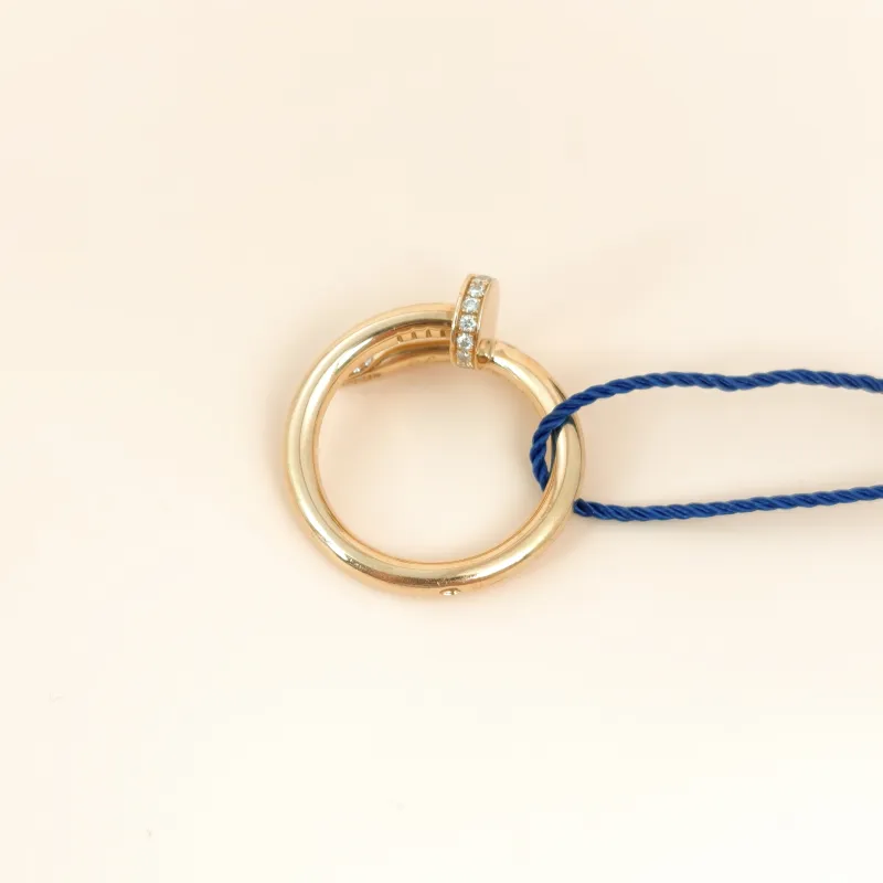 CARTIER Ring Juste un Clou Ring Yellow Gold 18KY ellow Gold Diamond Edition 2.6 56 — cover view 3 of 7