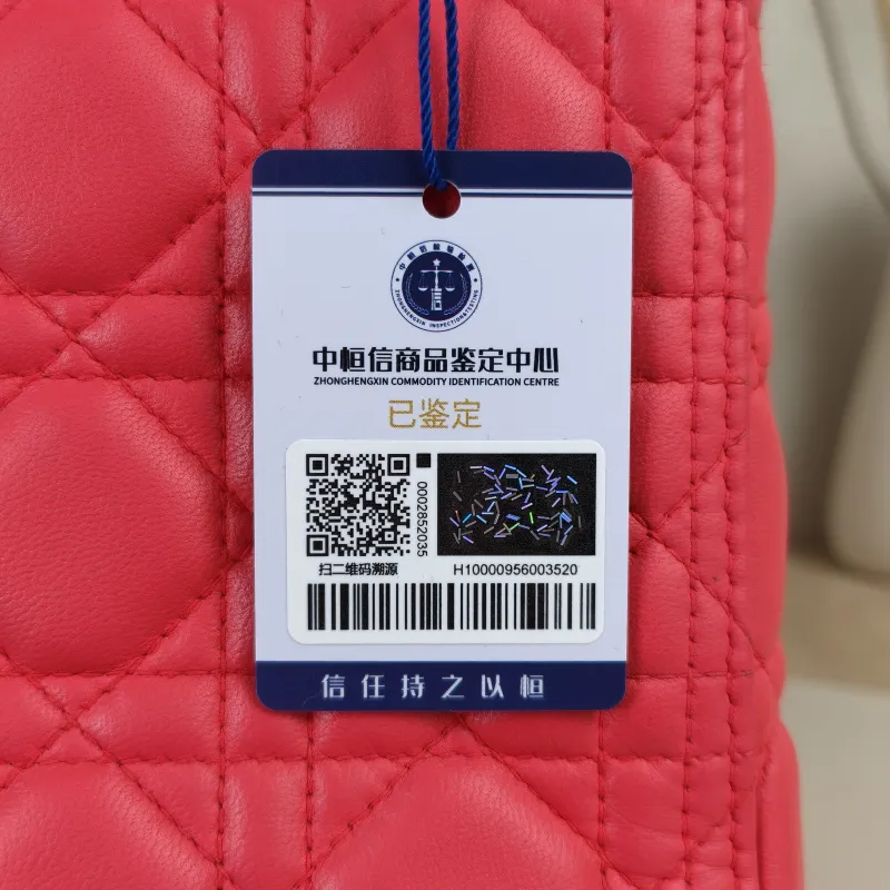 DIOR Top Handle Bag Lady Lady Dior Bag Pink Lambskin24 × 12 × 21 cm — detail view 7 of 25