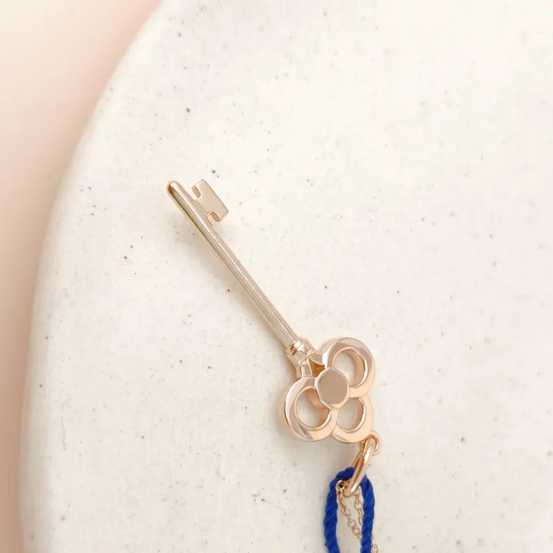 Tiffany&Co. Necklace Keys Collection Necklace Pendant Rose Gold Diamond18KR ose Gold One Size46.5cm — cover view 4 of 11