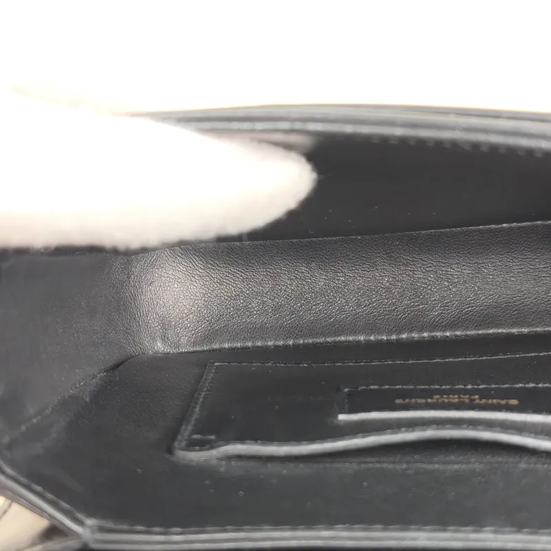 SAINT LAURENT Shoulder Bag Shoulder Bag Black Calfskin 18.6 × 6 × 16 cm — detail view 1 of 13