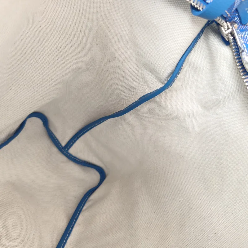 GOYARD Shoulder Bag Boheme Hobo​Blue PVC Small43 × 14 × 27 cm — detail view 6 of 15