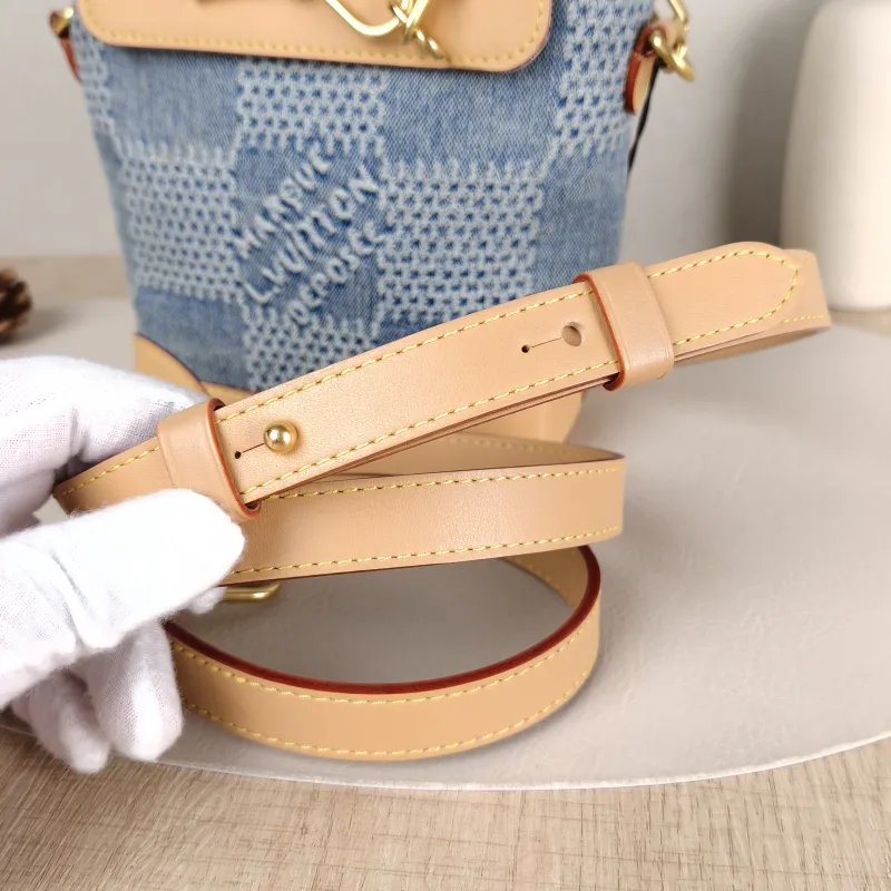 Louis Vuitton Shoulder Bag Nano Steamer Shoulder Bag Blue nano 15 × 7 × 18 cm — detail view 8 of 11