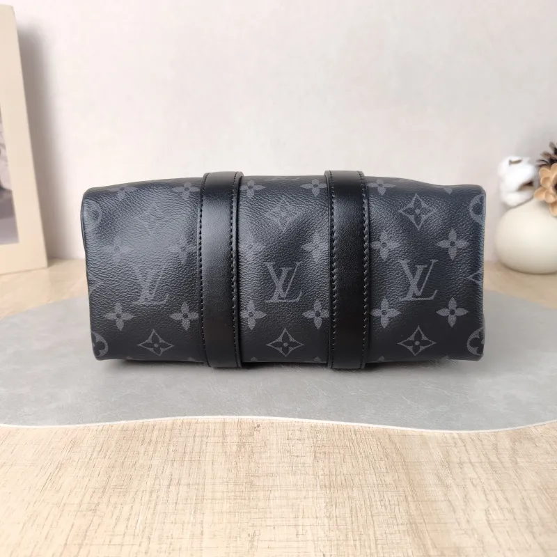Louis Vuitton Crossbody Bag Keepall 25 PVC Medium 25 × 11 × 15 cm — cover view 4 of 5