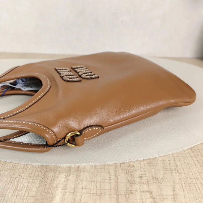 Miumiu Shoulder Bag IVY Tote Shopping Tote CC alfskin Mini 20*24 — detail view 2 of 11