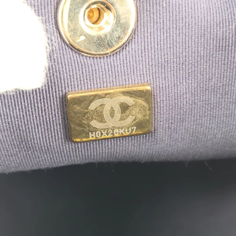 Chanel Backpack Duma Blue Lambskin Small18 × 12 × 18.5 cm — detail view 13 of 13