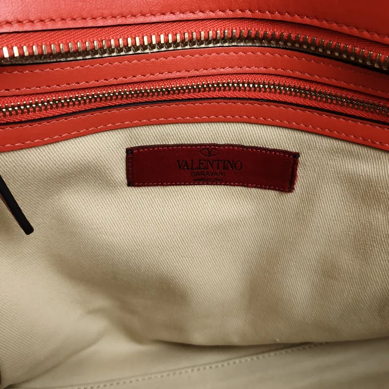 Valentino Top Handle Bag Tote Bag Red Calfskin One Size26 × 12 × 25 cm — detail view 11 of 11