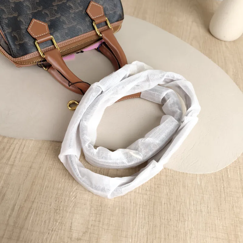 CELINE Crossbody Bag Embroidered Monogram PVC Small 19.5 × 7 × 14 cm — detail view 1 of 9