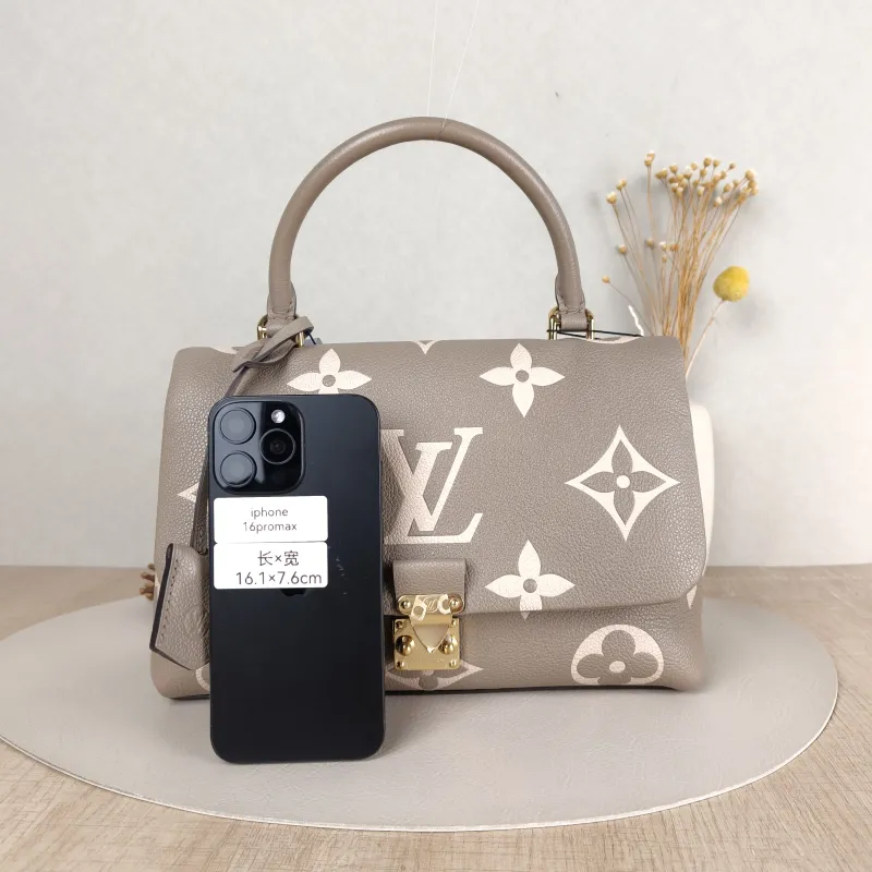 Louis Vuitton Crossbody Bag MADELEINE Empreinte Embossed Calfskin Medium30 × 11 × 19.5 cm — cover view 5 of 5