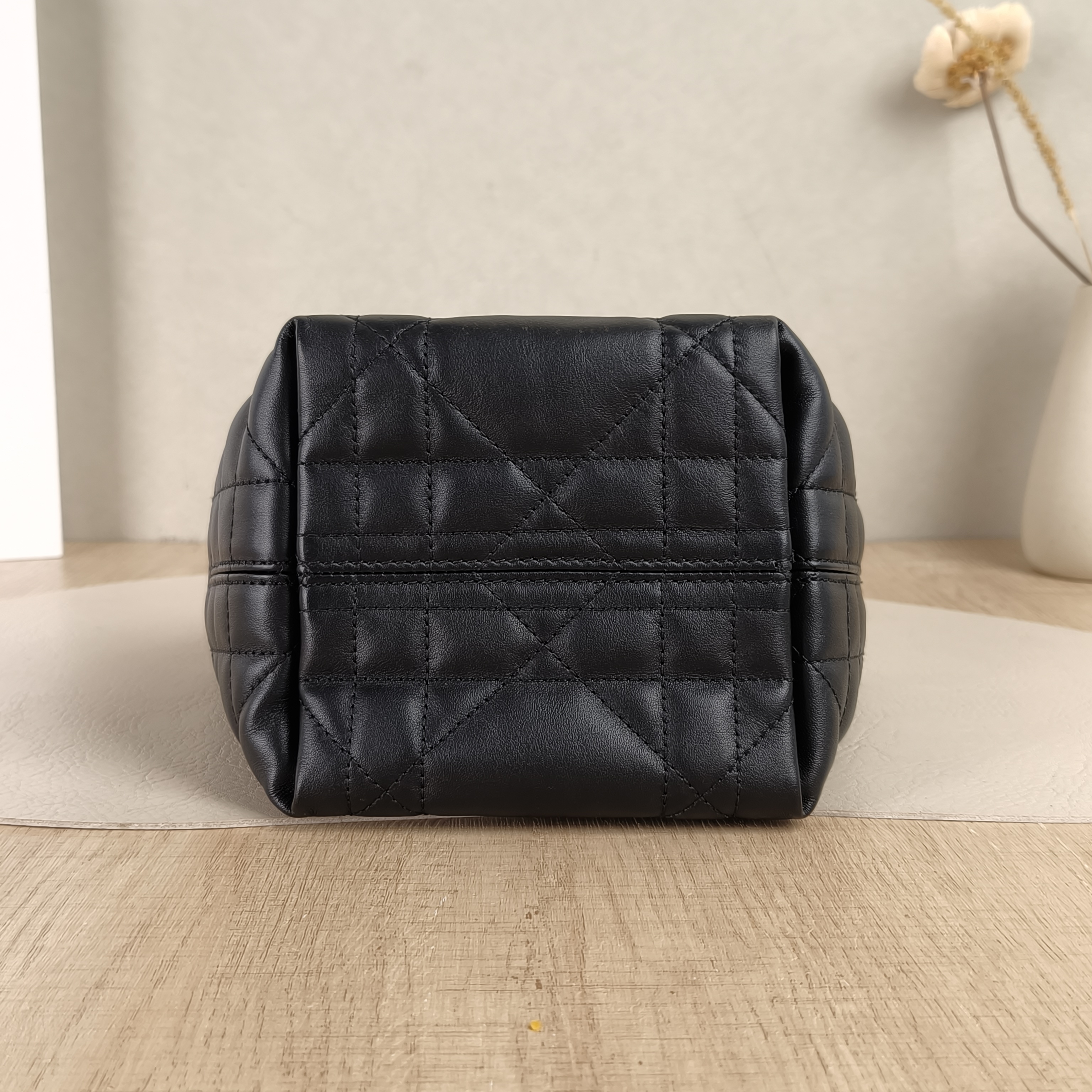 DIOR Shoulder Bag TOUJOURS Edition Black Calfskinmini13 × 12 × 15 cm — cover view 4 of 6