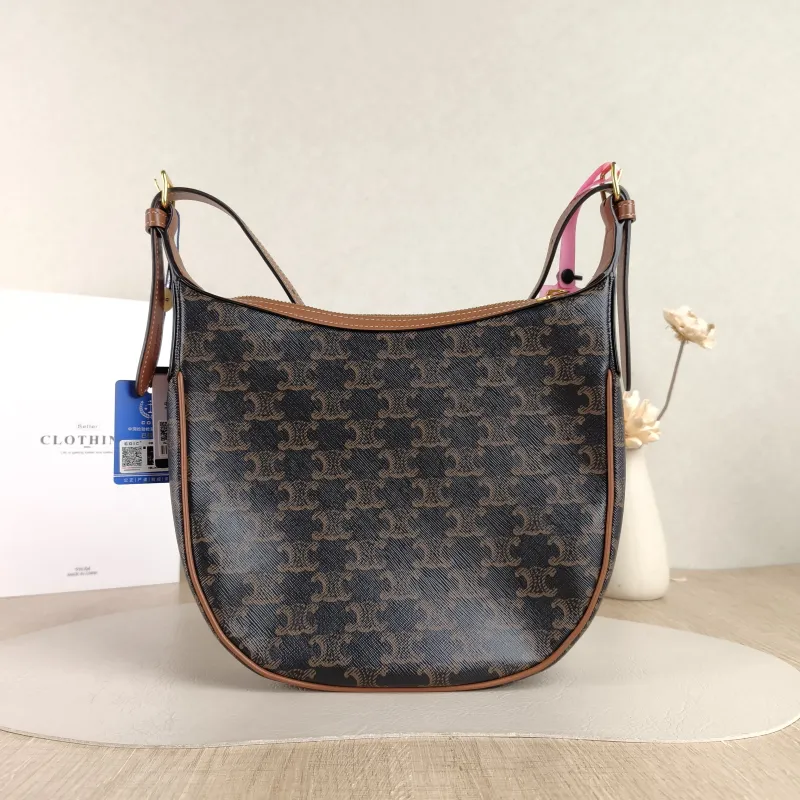 CELINE Shoulder Bag HELOISE TRIOMPHE Monogram PVC Small 24 × 7 × 21 cm — cover view 5 of 5