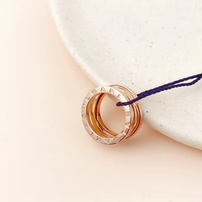Bvlgari Ring B.zero1Collection Ring Rose Gold 18KR ose Gold One Size 52 — cover view 3 of 10