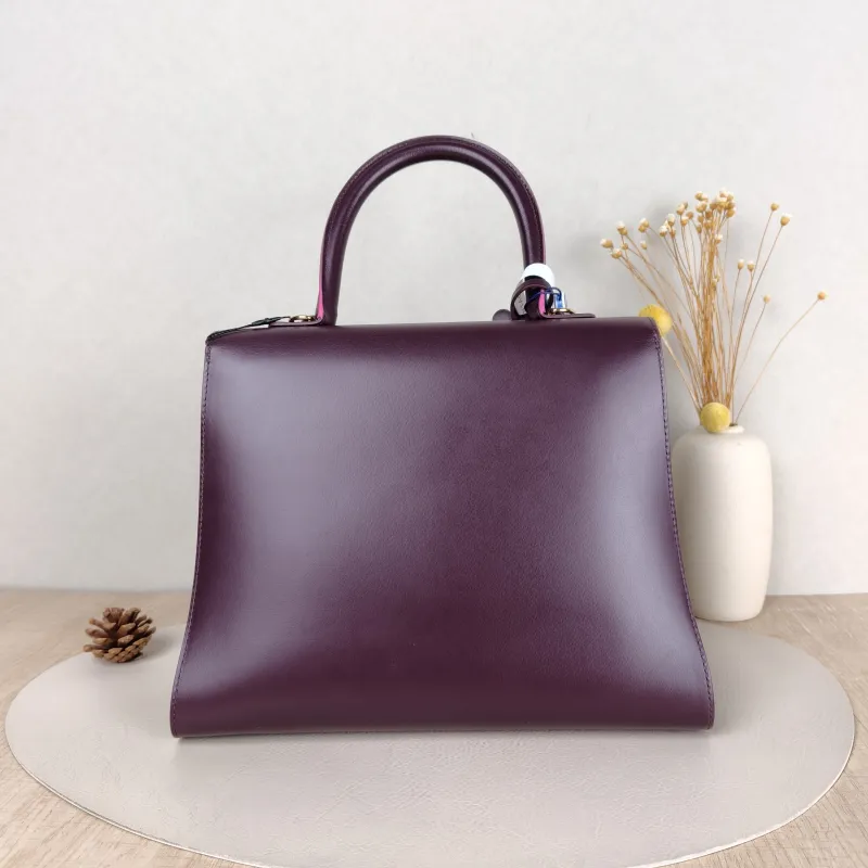 DELVAUX Top Handle Bag Brillant Calfskin Medium 29 × 15 × 22 cm — cover view 5 of 5