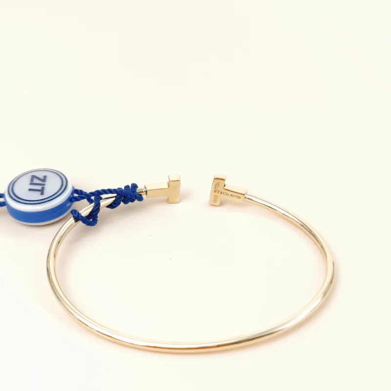 Tiffany&Co. Bangle T Collection T Yellow Gold Yellow Gold 18KY ellow Gold One Size15.4cm — cover view 5 of 8