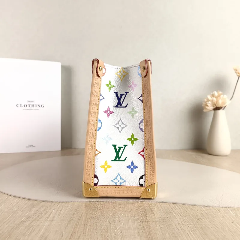 Louis Vuitton Shoulder Bag Onthego Multicolore PVC Small 25 × 11.5 × 19 cm — detail view 7 of 12
