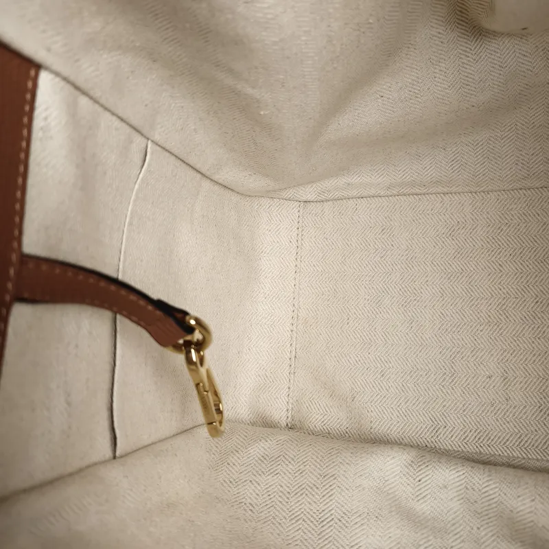 LOEWE Crossbody Bag Hammock Brown Calfskin Medium 29 × 14 × 32 cm — detail view 1 of 11