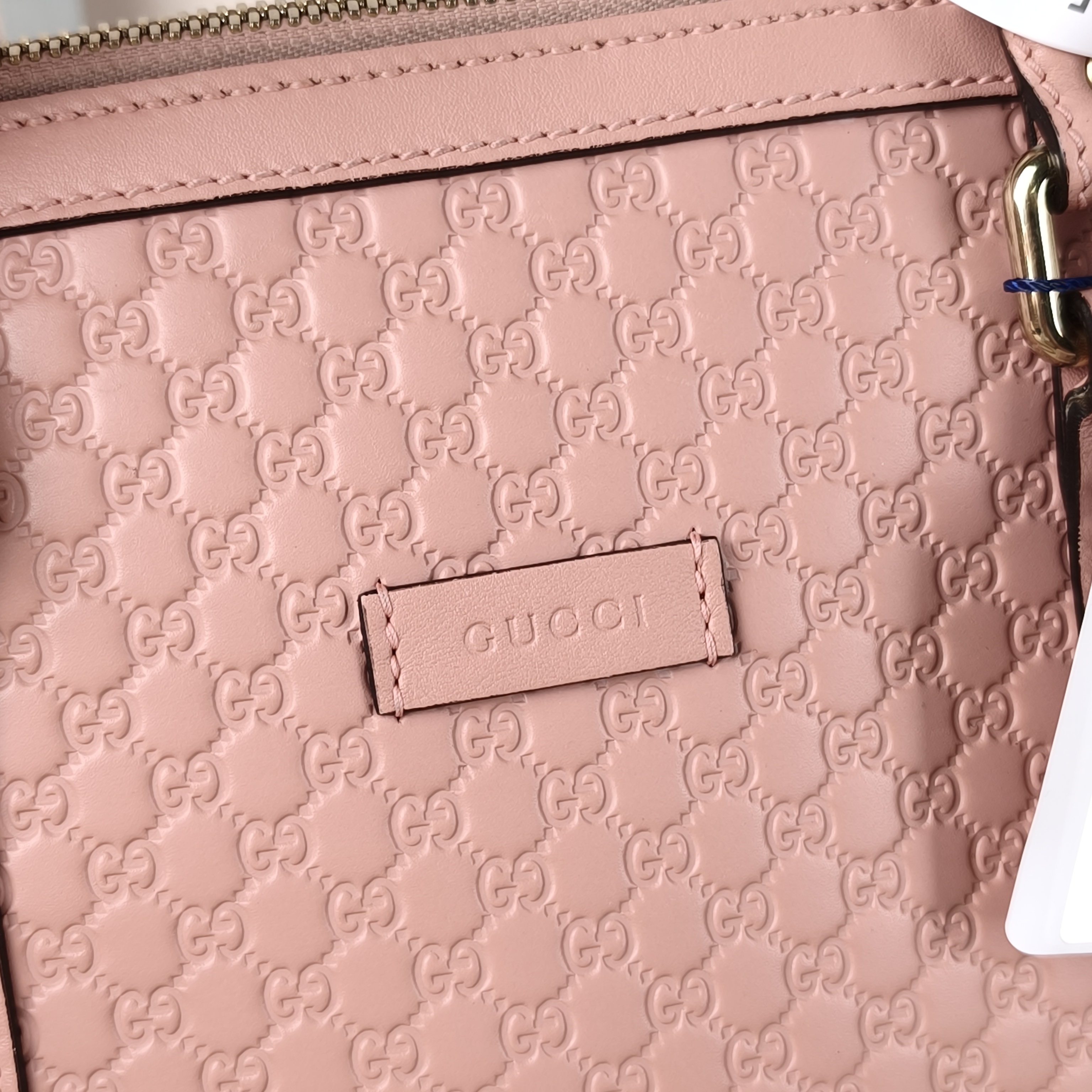 GUCCI Dome Bag Medium Pink Calfskin · Shoulder Strap Dust Bag · 31 × 16 × 23 cm — cover view 5 of 10
