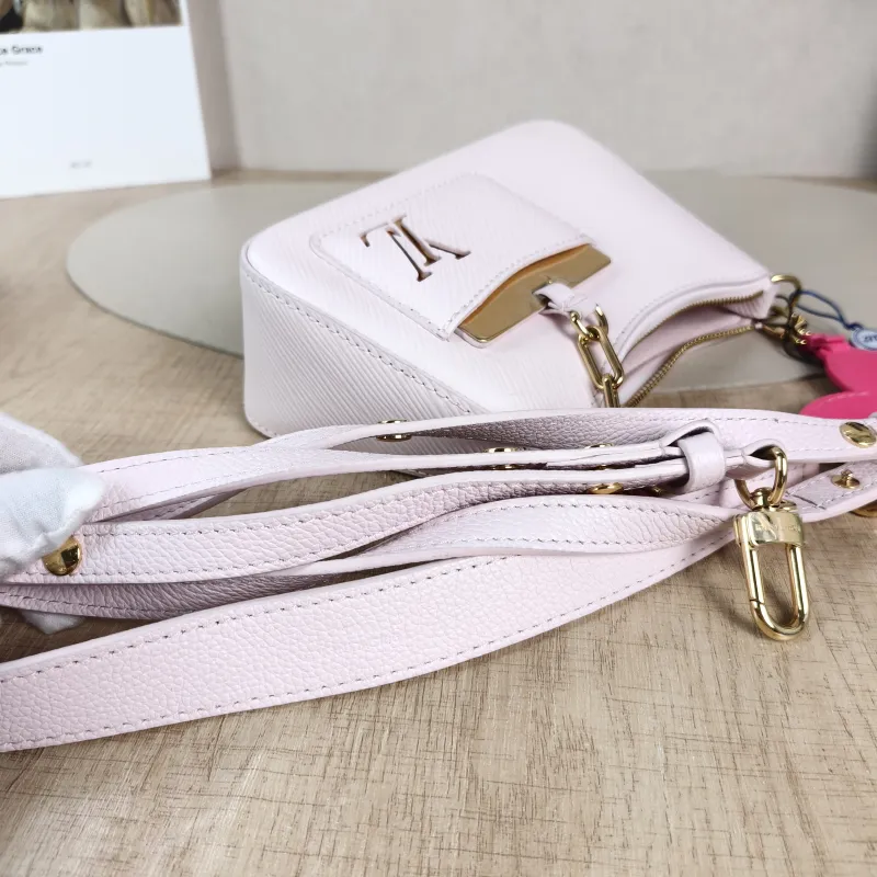 Louis Vuitton Shoulder Bag MARELLINI Pink Epi Embossed Calfskin Mini 19 × 6.5 × 13.5 cm — detail view 4 of 13