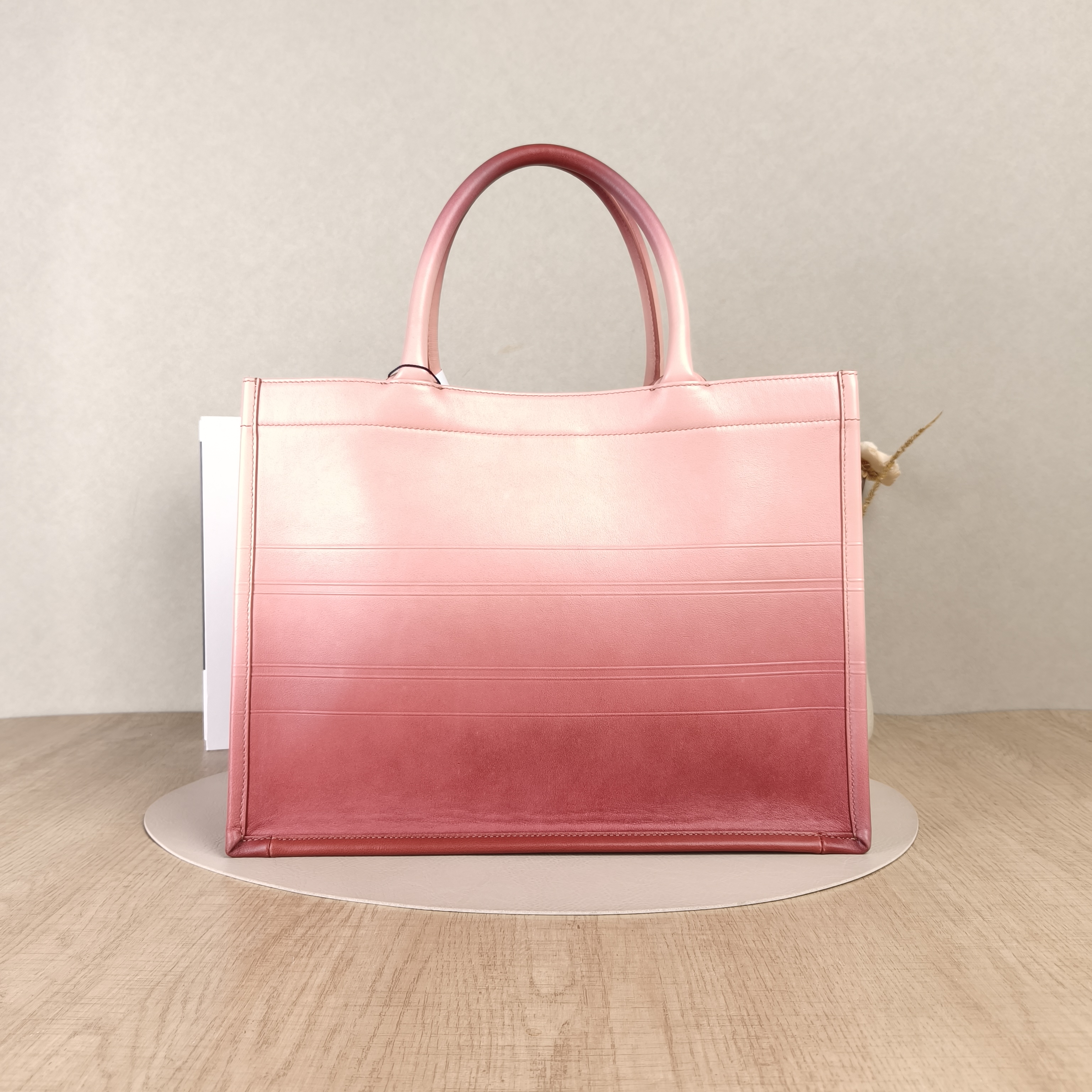 DIOR Top Handle Bag Book Tote Calfskin Medium36 × 16.5 × 27.5 cm — cover view 4 of 5