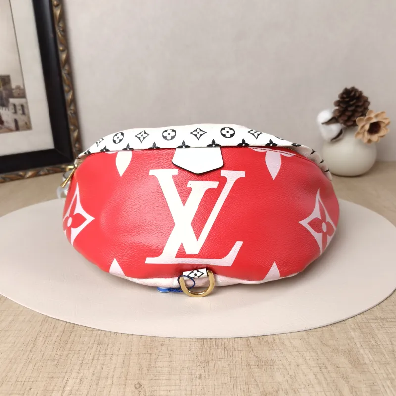 Louis Vuitton Belt Bag Bumbag Belt Bag Colorblock PVC One Size37 × 13 × 14 cm