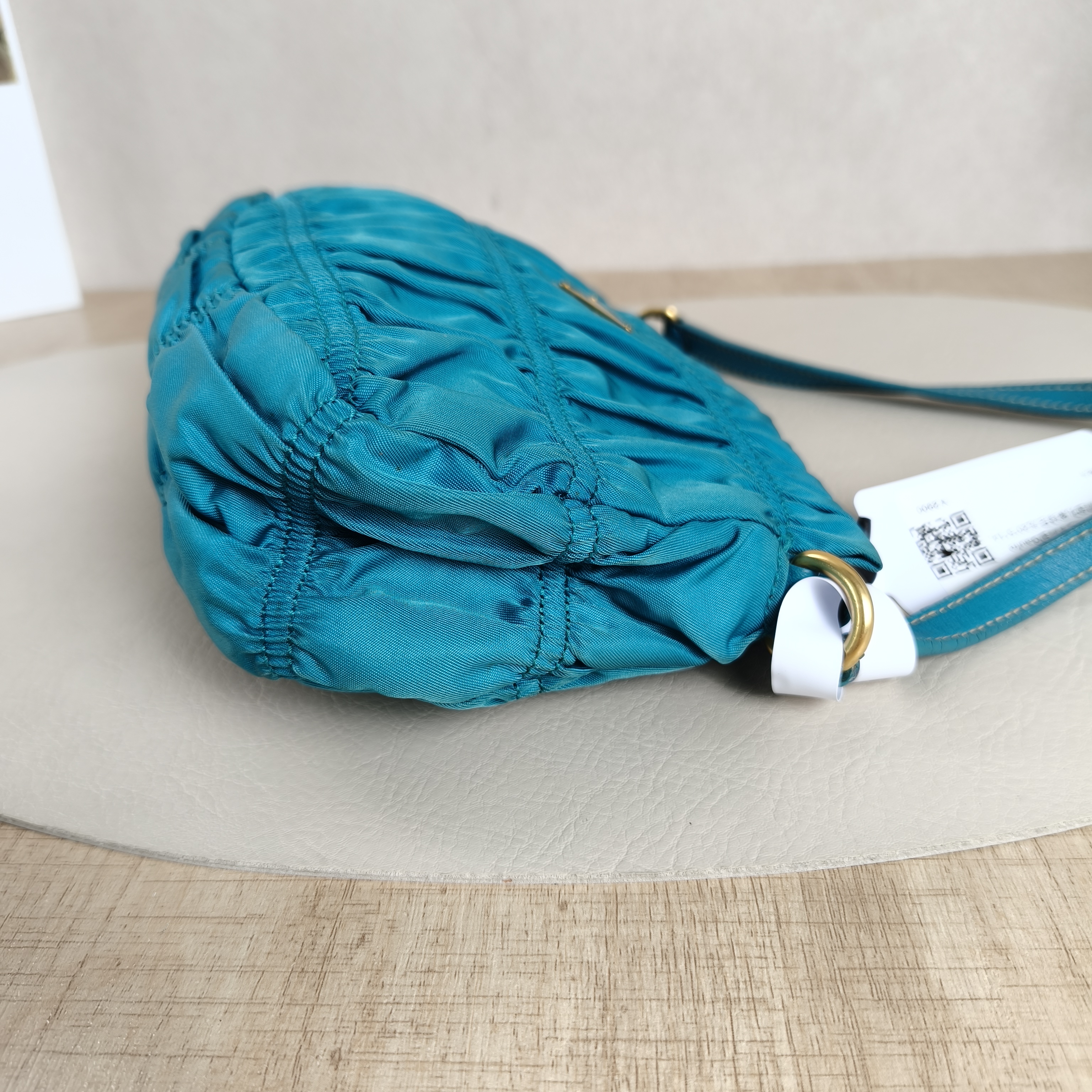 PRADA Shoulder Bag Gaufre Shoulder Bag Nylon 20 × 5 × 14.5 cm — cover view 7 of 10