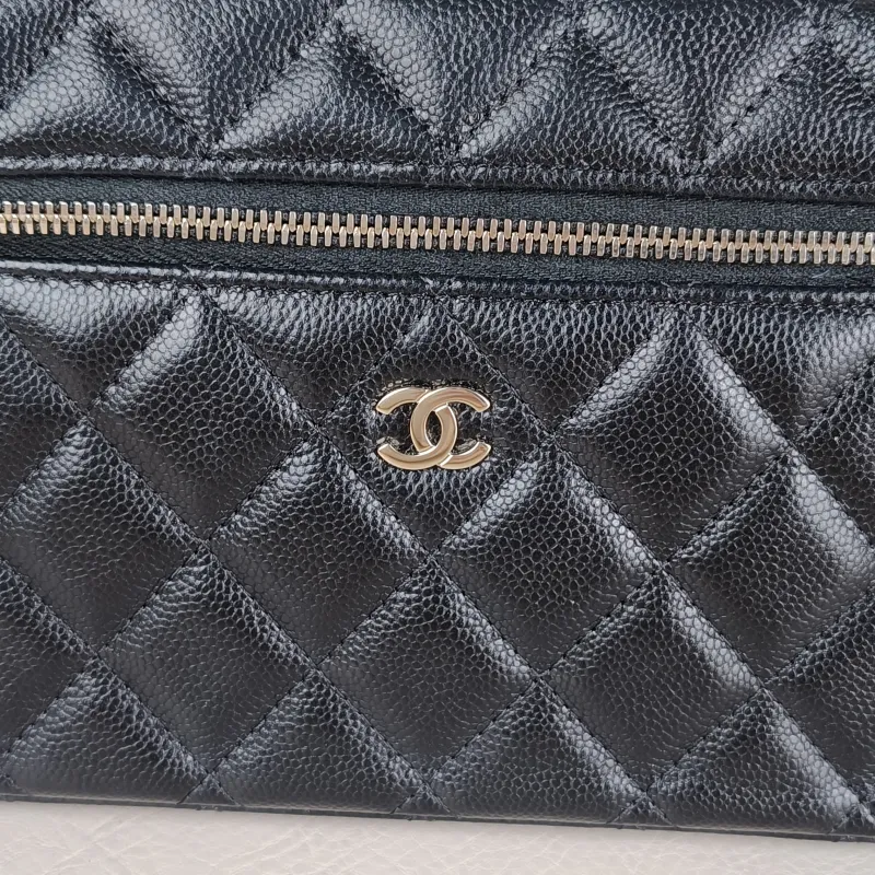 Chanel Crossbody Baglp Box Bag Top Handle Crossbody Bag Black Calfskin One Size19.5 × 5 × 17 cm — detail view 1 of 13