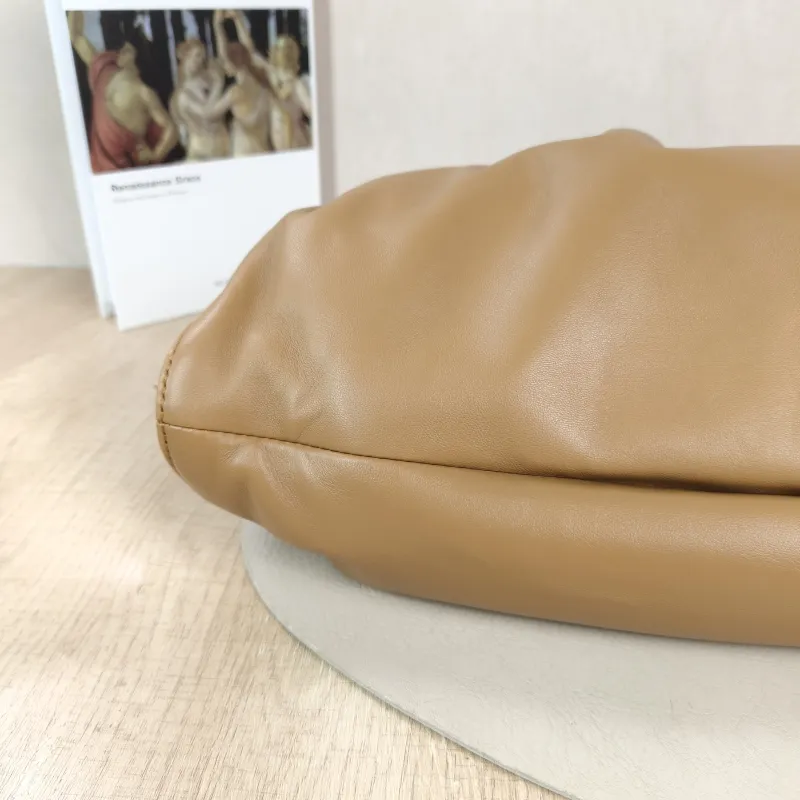Miumiu Shoulder Bag Joie Shoulder Bag Caramel Lambskin One Size 52 × 10 × 23 cm — detail view 4 of 10