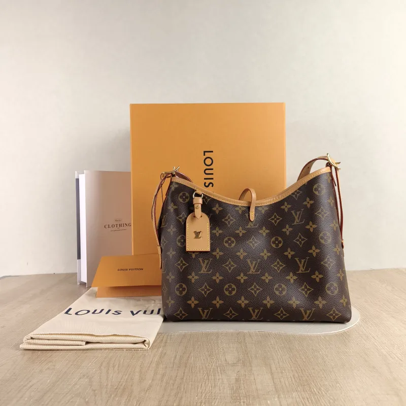 Louis Vuitton Crossbody Bag Carryall Monogram PVC Small 29 × 12 × 24 cm — cover view 3 of 6