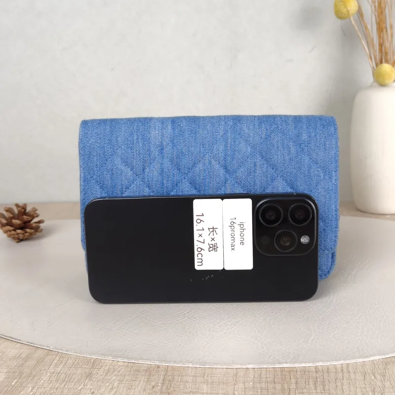 Chanel Crossbody Bag CF WOCWOC Bag Blue Mini 19.2 × 3.5 × 12.3 cm — cover view 3 of 5