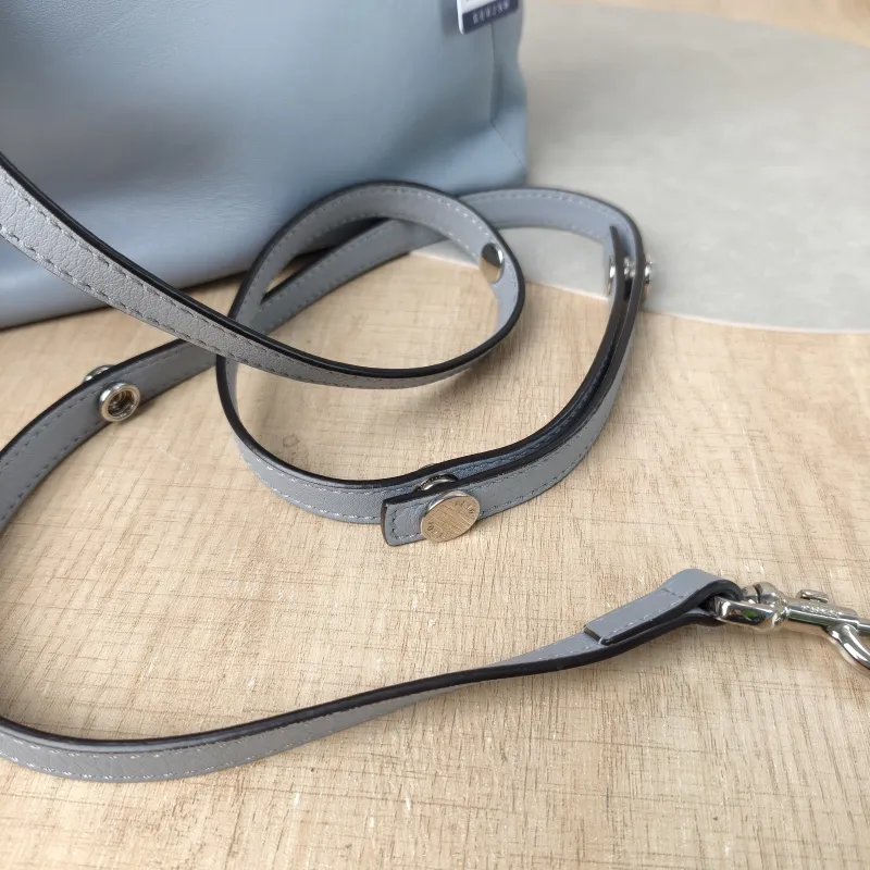 FENDI Crossbody Bag Peekaboo Crossbody Bag Blue Calfskin One Size 23 × 11 × 18 cm — detail view 1 of 12