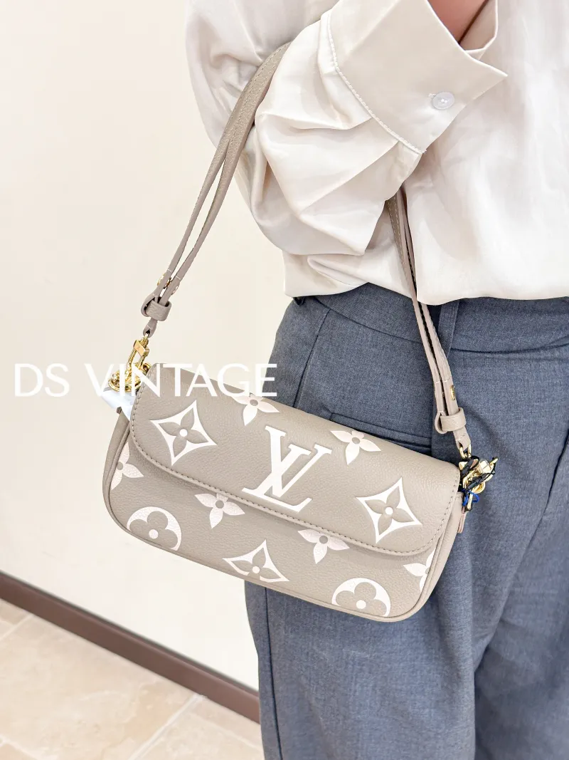 Louis Vuitton Crossbody Bag IVY Empreinte Embossed Calfskin Small 23.5 × 4.3 × 12 cm — on-model view 3 of 3