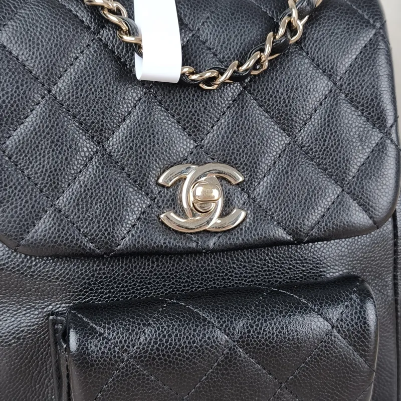 Chanel Backpackduma Black Calfskin Small18 × 9.5 × 19 cm — detail view 7 of 16