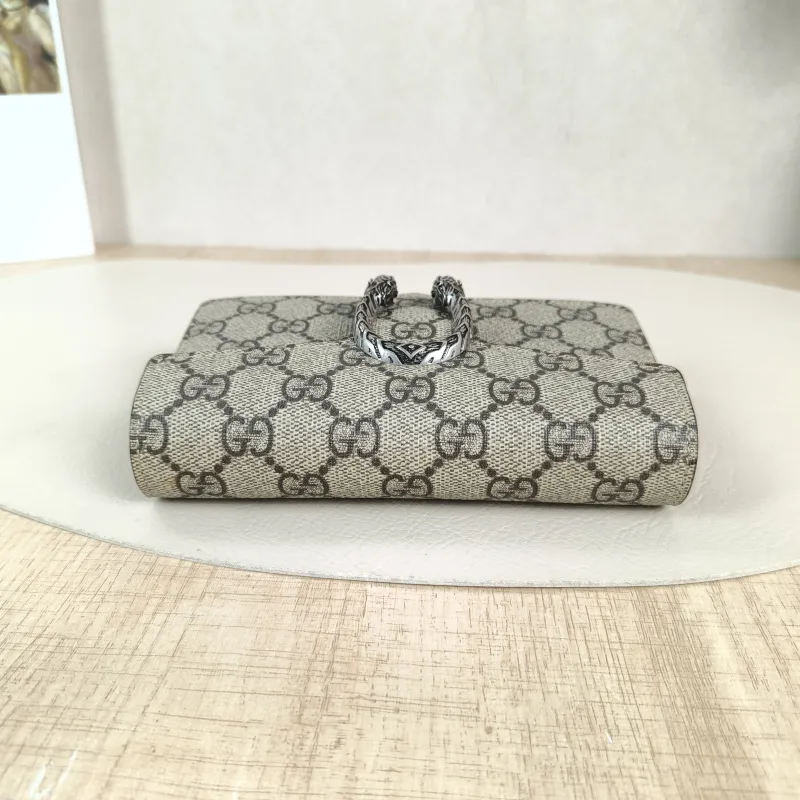 GUCCI Shoulder Bag Dionysus Monogram PVC Mini 16.5 × 4 × 10 cm — detail view 5 of 13