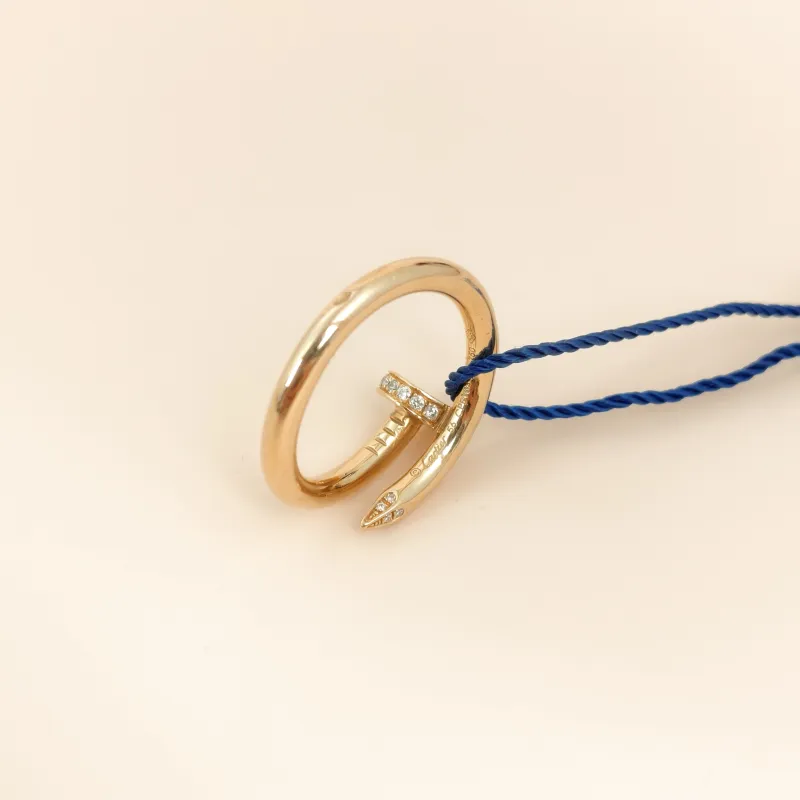 CARTIER Ring Juste un Clou Ring Yellow Gold 18KY ellow Gold Diamond Edition 2.6 56 — cover view 7 of 7