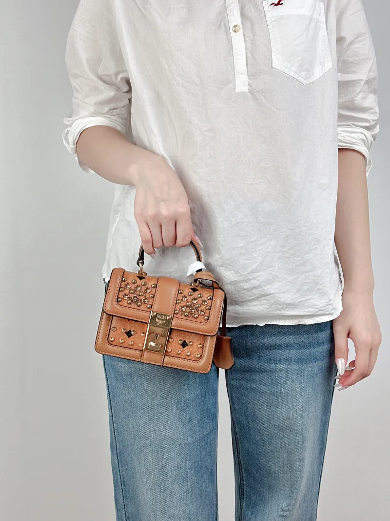 MCM Crossbody Bag Crossbody Bag 16 × 6 × 11 cm — on-model view 1 of 2