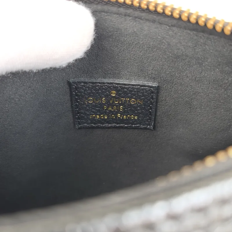 Louis Vuitton Crossbody Bag Speedy Nano Black · White Empreinte Embossed Calfskin Monogramnano16 × 7.5 × 10 cm — detail view 8 of 13