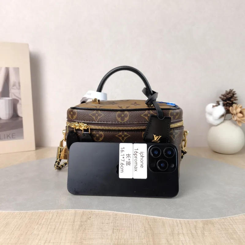 Louis Vuitton Shoulder Bag VANITY Cosmetic Bag Monogram PVC Small 19 × 11 × 13 cm — cover view 2 of 6